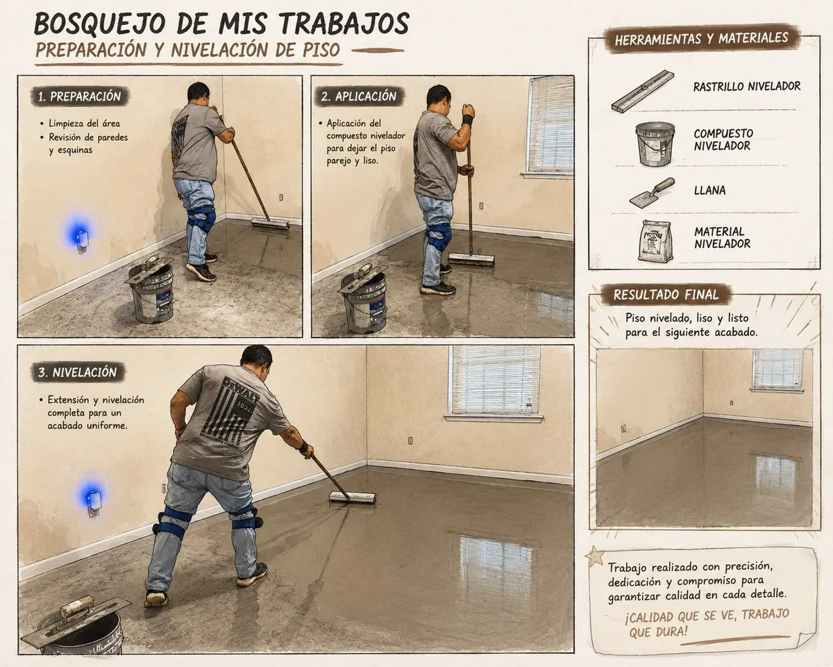 Interior remodeling by HM Flooring in Houston